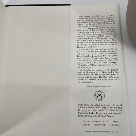 The Portfolios Of Ansel Adams Hard Back Coffee Table Art Print Book - Picture 10 of 14